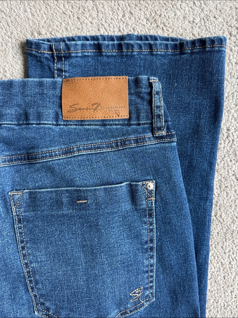 Seven7 Jeans High Ride Bootcut Jean - Picture 7 of 9